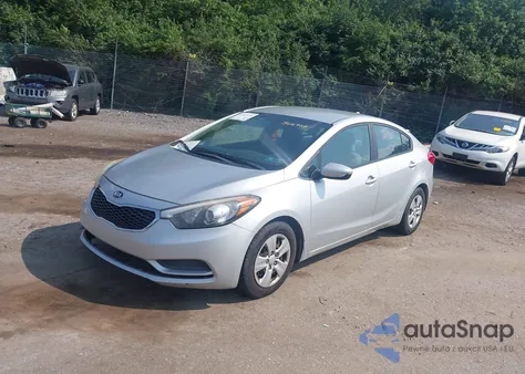 2015 Kia Forte Lx z USA, uszkodzony, nr VIN KNAFK4A60F5366466